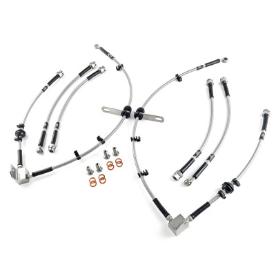 Land Rover Discovery 3, 4 All Models 2004-2017 Brake Lines HEL Stainless Steel Braided