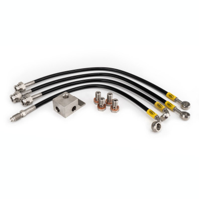 HEL Braided Brake Lines for Mazda MX-5 NA/NB All Models excluding Sport with Factory Big Brakes (1994-2005)